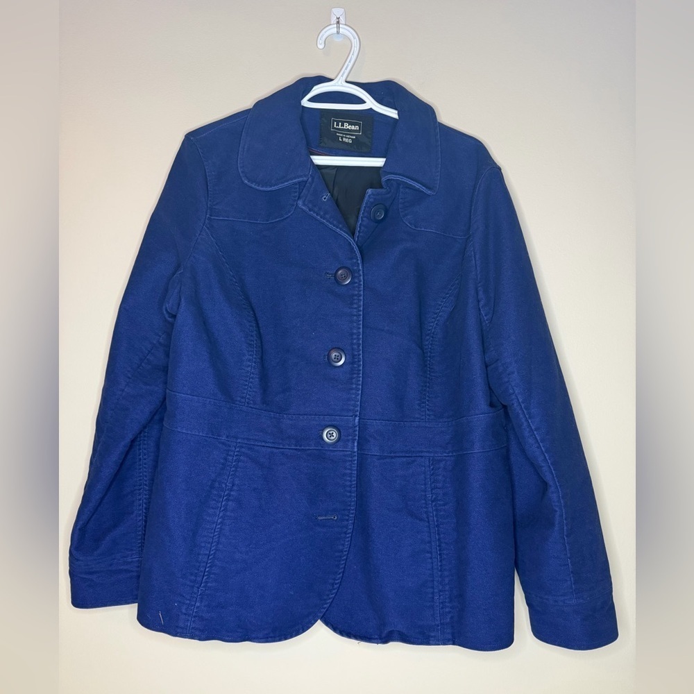 L.L. Bean Women's Navy Blazer